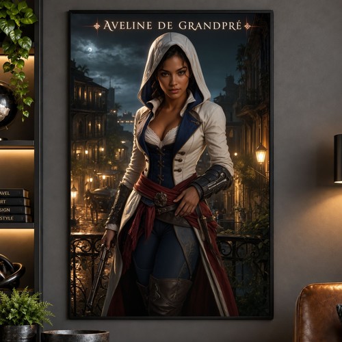 Poster assassin creed - poster, assassin's