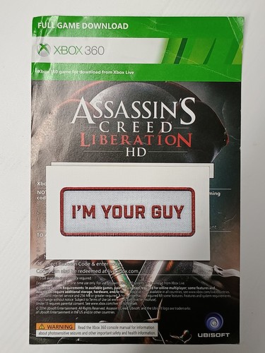 Assassin creed liberation - assassin's,
